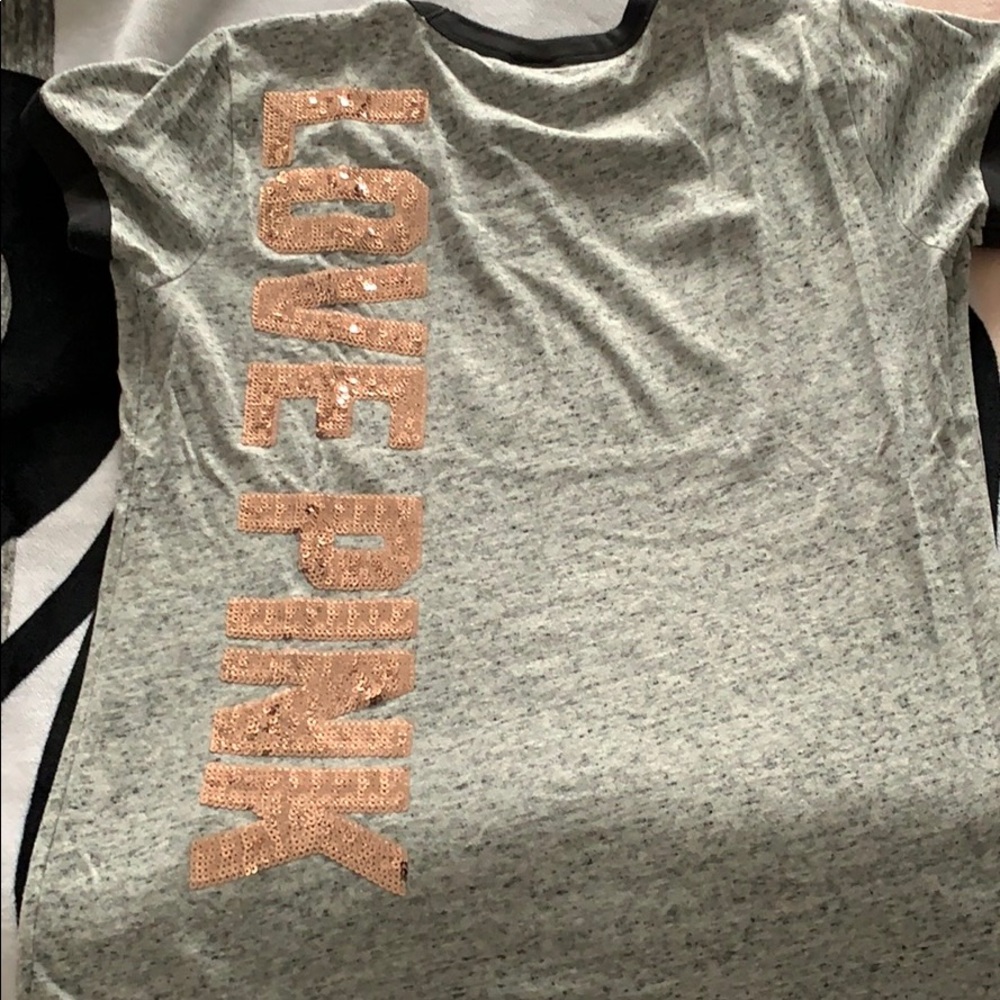 PINK Victoria Secret Bling T-shirt.